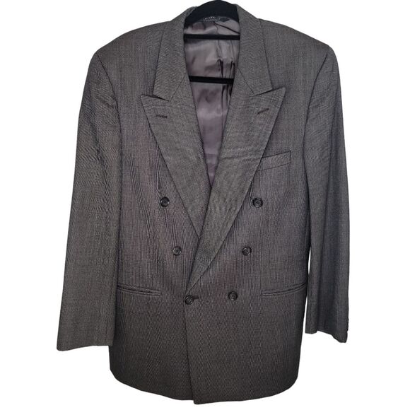 Burberrys' Vintage Wool Men's Sport Coat Blazer 44